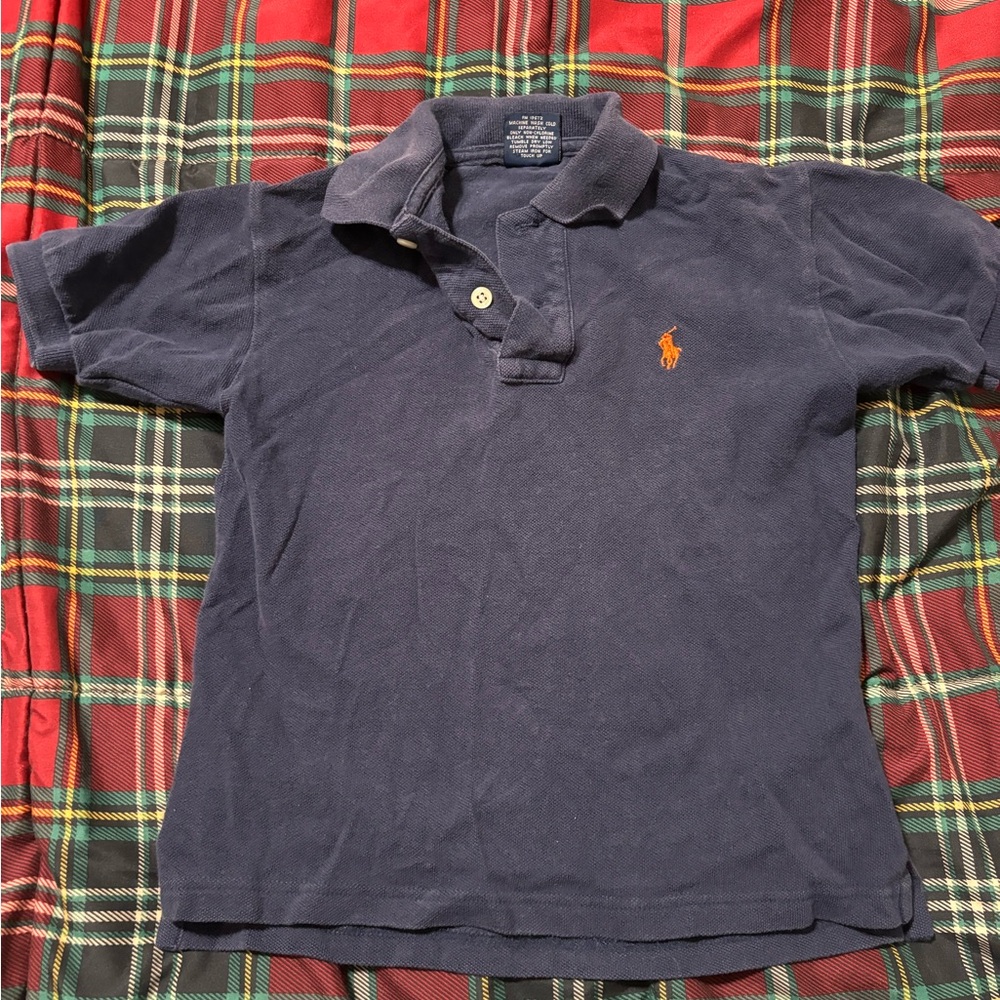 Ralph Lauren Kids Navy Polo Shirt